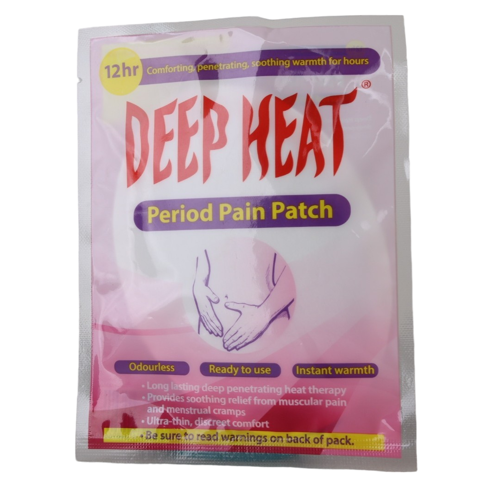 Deep heat patch period pain