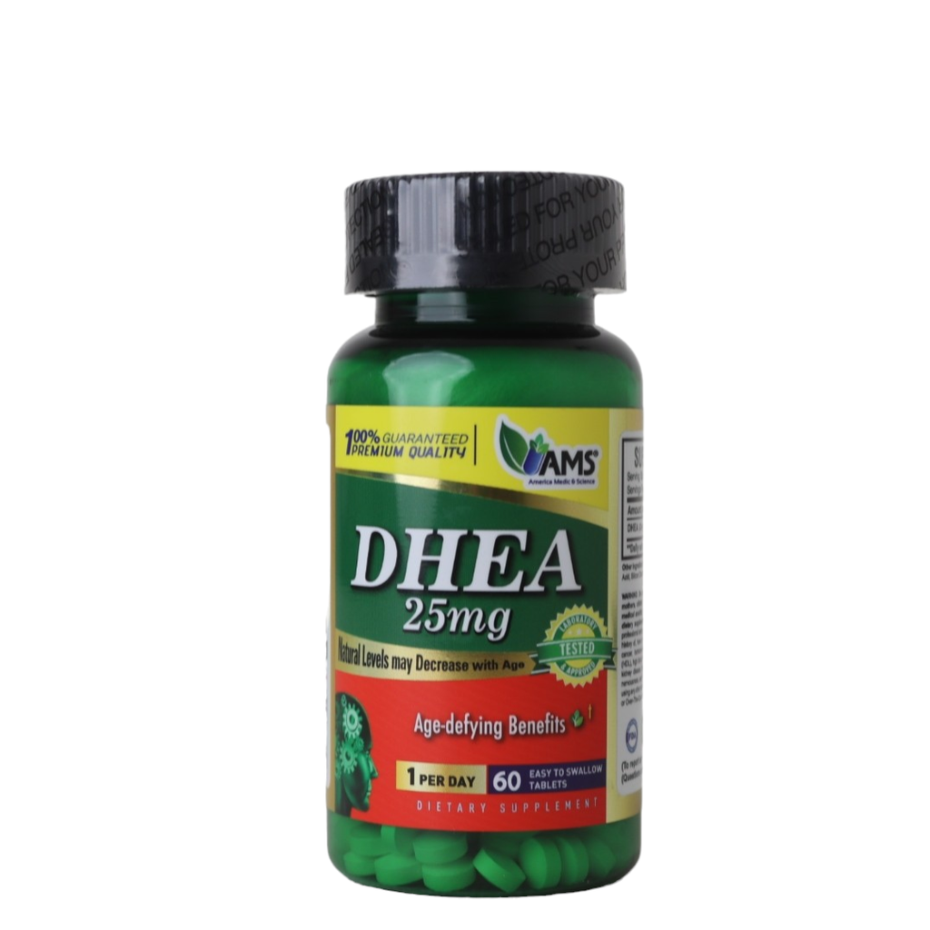 AMS DHEA 25MG CAPS 60'S