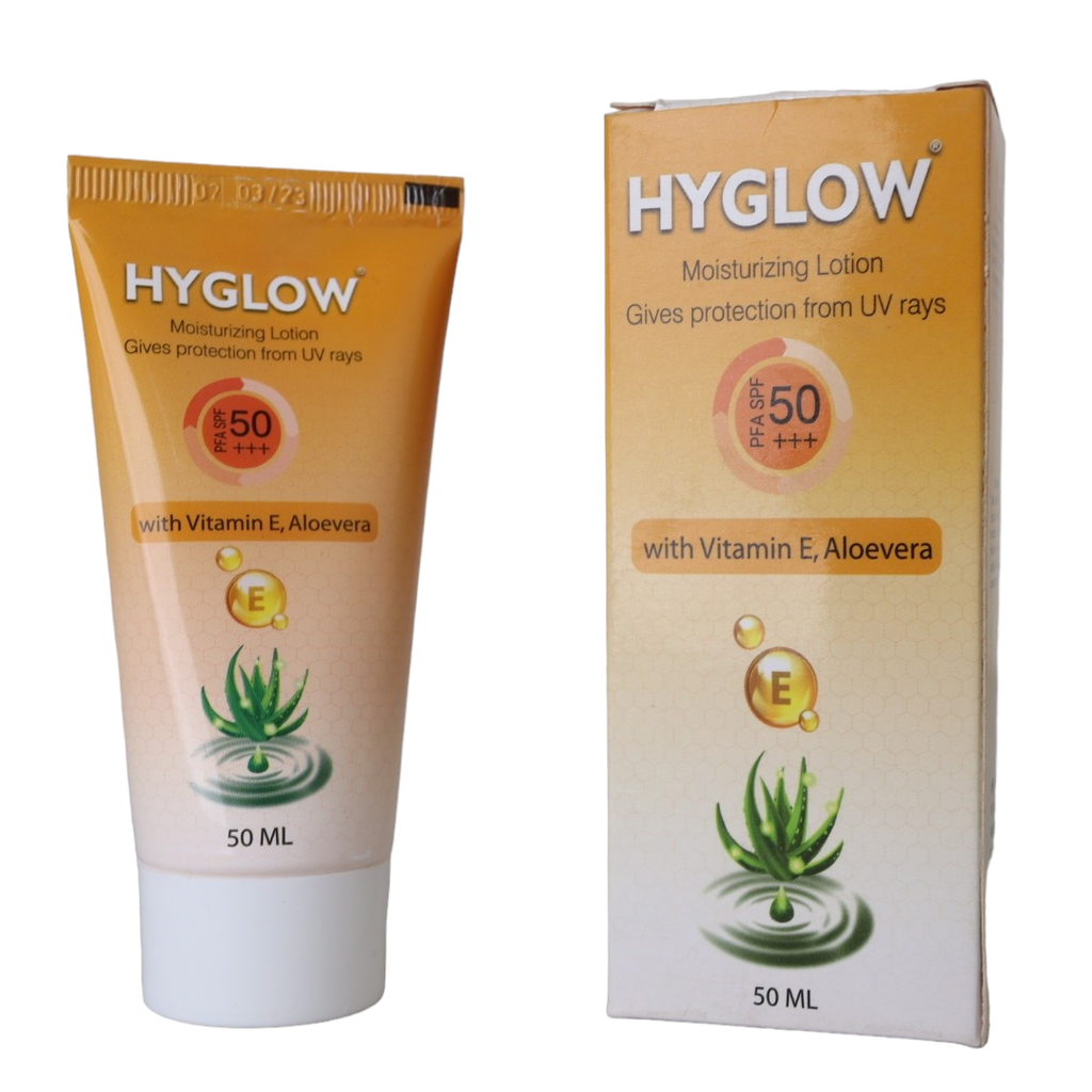 HYGLOW MOISTURIZING LOTION PFA SPF 50