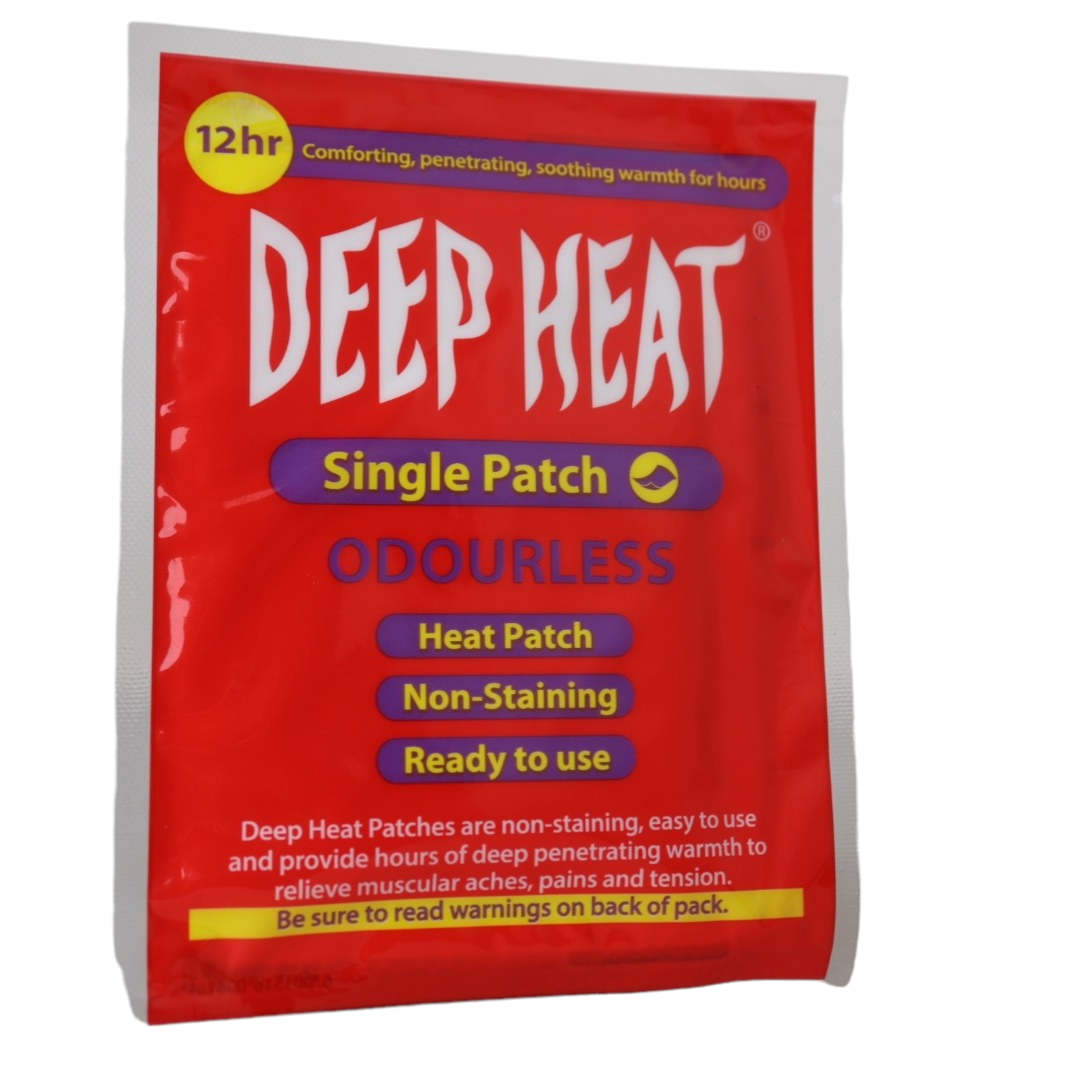 [deepheat patch 1] deep heat patch odourless