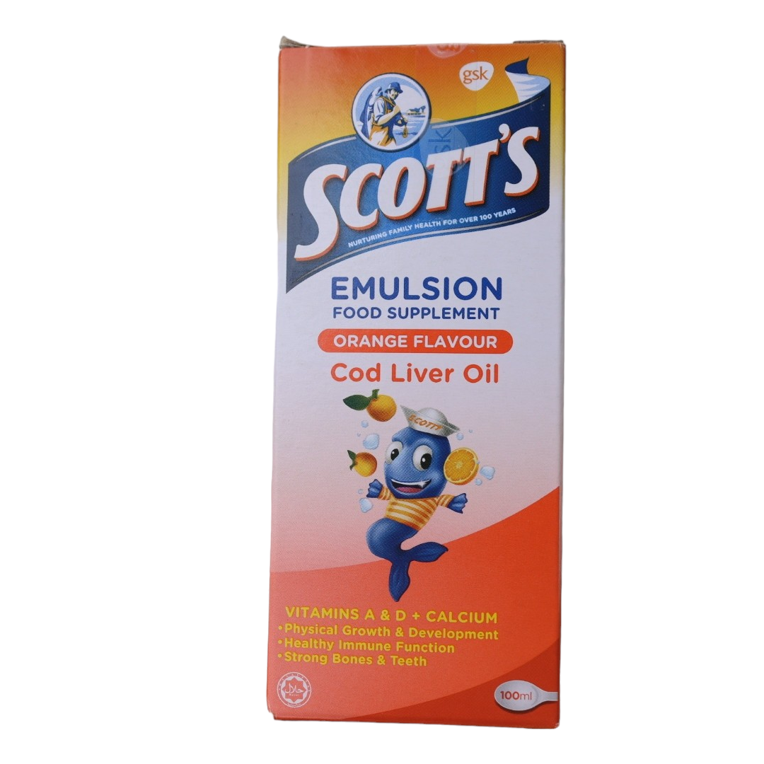 [codliver oil] SCOTTS ORANGE 100ML